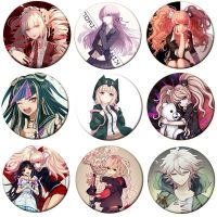 【CC】 1pcs Danganronpa Badge Monokuma Brooch Pin Enoshima Junko Collection for