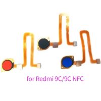 สำหรับเหมาะสำหรับ Xiaomi Redmi 9C 9A ปุ่มโฮมเซ็นเซอร์ลายนิ้วมือ NFC Rion Flex