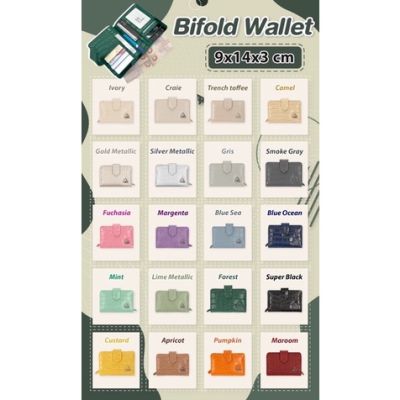 Bifold Wallet กระเป๋าสตางค์แบบพับ