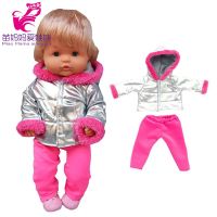 Outwear Set for 40cm Nenuco Doll Clothes Ropa Y Su Hermanita Winter Jacket Pants