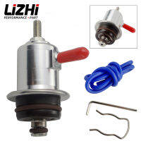 LIZHI แข่ง0-5บาร์ปรับอลูมิเนียมแรงดันน้ำมันเชื้อเพลิงสำหรับ VW G Olf J Etta P Assat ออดี้ VAG เครื่องยนต์ LZ-FPR99