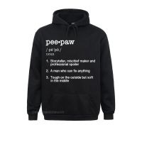 PeePaw Definition Hoodie Funny Fathers Day Gift Tee Long Sleeve Hoodies Sweatshirts Printing Sportswears Dominant Size XS-4XL
