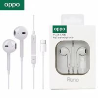 หูฟังสาย OPPO  เสียงดี  โทร / เล่นเกมส์ / ฟังเพลง หูฟังไมโครโฟน Wireless Earbuds