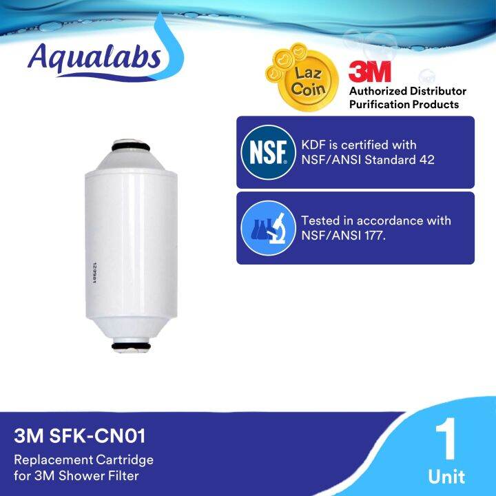 3M CSFKC01 Shower Filter Cartridge Water Filter System Replacement