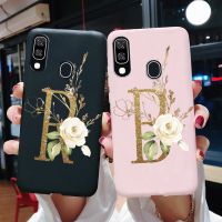 （shine electron）เคสหลังซิลิโคนนิ่มพิมพ์ลายตัวอักษรน่ารักสำหรับ Samsung,เคส M20 Samsung Galaxy M20 M 20 SM-M205F 6.3โทรศัพท์