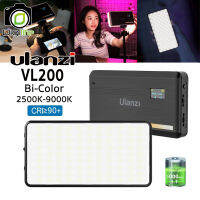 Ulanzi LED VL200 Bi-Color 2500K-9000K CRI90+ 5000 mAh - ไฟ LED Video Light ไฟวิดีโอ Live สด ถ่ายภาพ