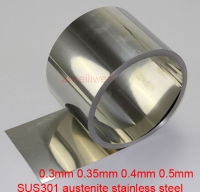 301 Stainless Steel - Spring Sheet SUS301 austenite stainless steel 0.3mm 0.35mm 0.4mm 0.5mm