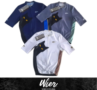 WIER.CC  New collection 2023 Catz Jersey  เสื้อปั่นจักรยาน 3 สีใหม่ Unisex ใส่ได้ทัง ชาย,หญิง Cycling Jersey