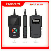 KINGBOLEN-EDIAG OBD2 YA201เครื่องตรวจมลพิษรถยนต์ YA201เครื่องอ่านโค้ดอัพเกรดเครื่องตั้งสัญญาณโทรทัศน์อายุการใช้งานฟรีเครื่องมือวินิจฉัยรถ OBD II