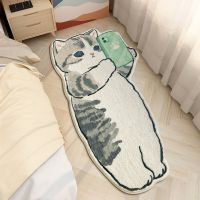 Homaxy Soft Fluffy Bedroom Plush Car Non-Slip Living Room Rug Absorbent Bathroom Bath Mat Floor Foot Pad Doormat Decoration