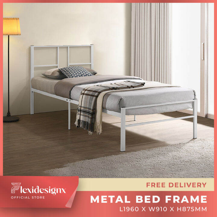 Metal Bed Frame / Single Bed Frame / Steel Bed / Standard Single Bed ...