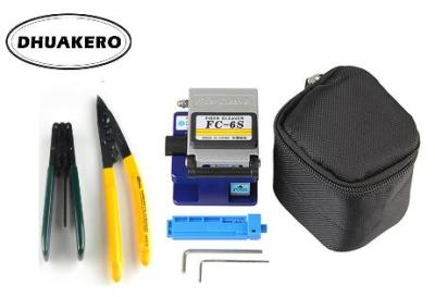 free shipping AB8I FTTH FC-6S High Precision +2 Allen Wrench +bag +CFS-2 + ProsKit CPFB01 Optical Fiber Cleaver tool kit