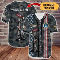 US Air Force Eagle Baseball Jersey, US Air Force Jersey, Personalized Air Force Shirt, Air Force Veteran Shirt, Air Force Dad, Shirt For Men
