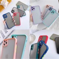 พร้อมส่งจากไทย เคสกล้องขอบสี เคส iPhone11 11Pro 11proMax เคสไอโฟน Case iPhone 6/6S 7 7+ 8 Plus SE 2020 X Xs Max XR Full