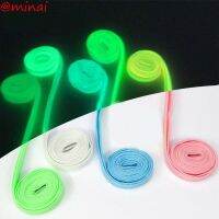 COD SDFGDERGRER 1Pair 47 Flat Shoe Laces Canvas Shoelace Luminous Glow In The Dark Strings