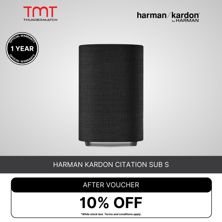 Harman Kardon Citation Sub S (1 Year Warranty) Lazada