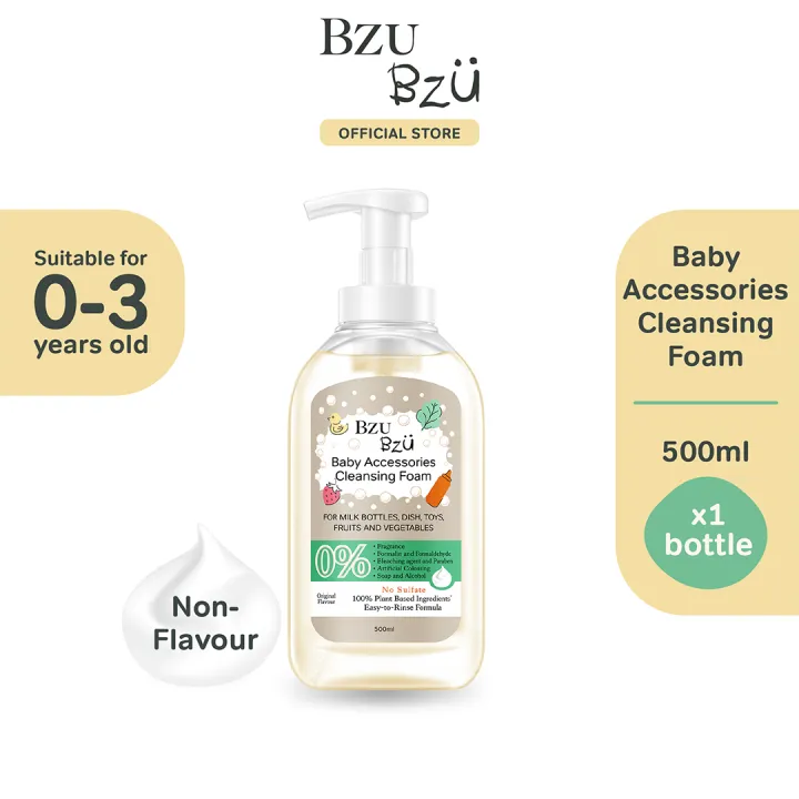 BzuBzu Baby Bottle Cleanser | Liquid Cleanser for Toys & Accessories, Fruits & Vegetables