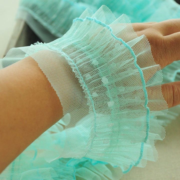 cw-8cm-wide-new-embroidery-tulle-fabric-trim-sewing-ruffle-applique-collar-dubai-guipure