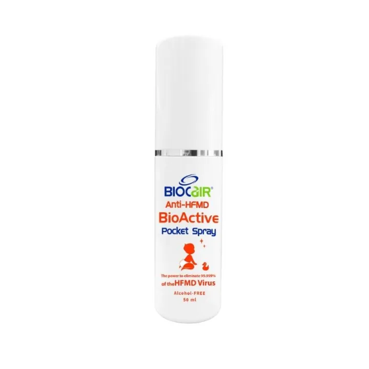 BioCair BC-65 BioActive Anti-HFMD Pocket Spray & Sanitizer (50ml)