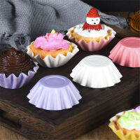 (Sweet) 50pcs Set Kertas Cupcake Muffin Egg Tart Untuk Perlengkapan Dapur