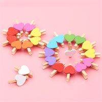 【jw】❀  50Pcs/Pack Photo Paper Peg Pin Clothespin Postcard Wedding Decoration stationary