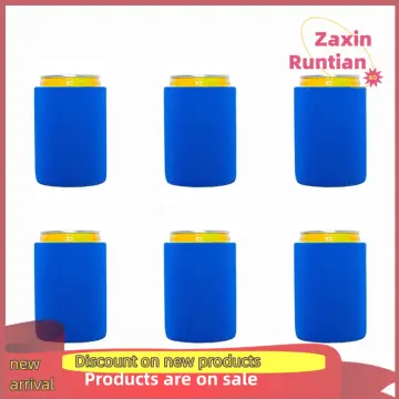 6Pcs Beer Can Cooler/ Sleeves Soft Insulated Reusable Holder Water Soda  Bot*u*