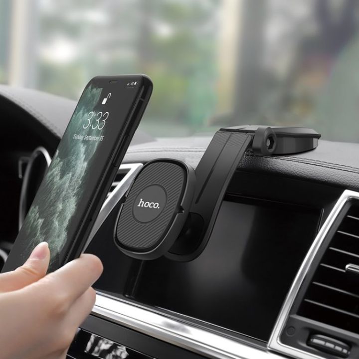ที่จับโทรศัพท์ในรถยนต์-hoco-รุ่น-ca61-ที่ยึดโทรศัทพ์มือถือ-ขาตั้งมือถือในรถยนต์-แม่เหล็กที่วางโทรศัพท์หมุนได้-360-สินค้าคุณภาพดี