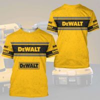 (ALL IN STOCK XZX) เสื้อยืด Dewalt Tools Classic Unisex 3D รหัส S-5XL 022