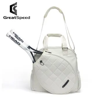 GreatSpeed Tennis Bag Women Adjustable Strap Badminton Bag Tennis