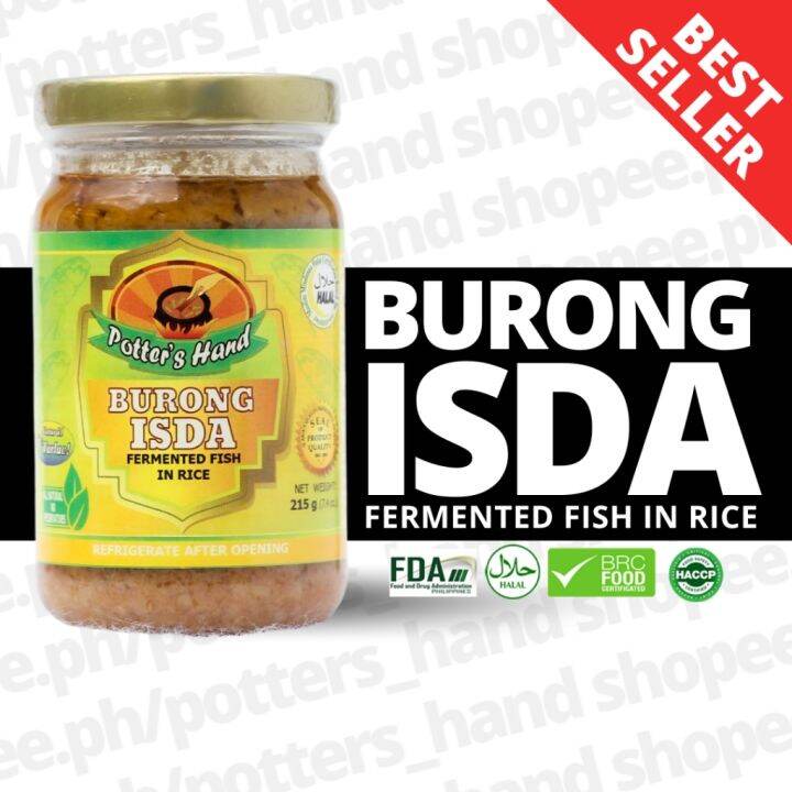 ok Burong Isda Fermented Fish in Rice 8oz Potter's Hand Food