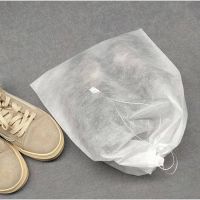 [ 1PCS Travel Non- Shoes Storage Bag ][ Transparent Non- Shoes Drawstring Organizer ][ Dust-proof Waterproof Storage Bags ]