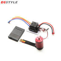 DSstyles 3660มอเตอร์แบบไร้แปรงถ่าน,มอเตอร์2600kv/3100kv/3800kv/4200kv พร้อมการ์ดเขียนโปรแกรมวงจร Esc ไร้ถ่าน80a สำหรับ Traxxas ดับบลิวแอลทอยอาร์ซีรถยนต์1/8/1/10 Tamiya