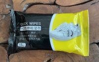 แผ่นเช็ดทำความสะอาดรองเท้า ขจัดสิ่งสกปรก ทำความสะอาดล้ำลึก Quick Wipes (15 Pcs)