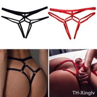 【hot】◆┇∋  Bandage Hollow Out Thong Panties T Back Transparent Ladies Crotch