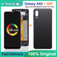 6.5 ต้นฉบับสำหรับ S Amsung G Alaxy A02 SM-A022 A022m จอแอลซีดีที่มีกรอบจอแสดงผล Touch Screen Digitizer A022FN Ds A022G สำหรับ S Amsung