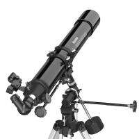 Celestron กล้องโทรทรรศน์ดาราศาสตร์80EQ หักเห EQ1เส้นศูนย์สูตรเมาท์80/900รูรับแสงอัตราส่วนโฟกัส F10