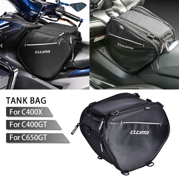 CUCYMA Motorcycle Tank Bag Oil Fuel Bags Magnetic saddle luggage For ...