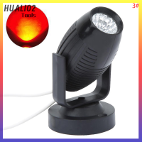 HUALI02โคมไฟ LED 1Pc RGB สำหรับงานเลี้ยงสังสรรค์360องศาโคมไฟไฟสปอตบรรยากาศงานแต่งงาน