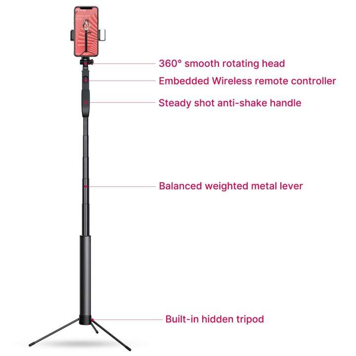 ulanzi-ขาตั้งแบบสามขา-mt-53-selfie-สำหรับโทรศัพท์อลูมิเนียม-ป้องกันการสั่นไหวที่วางโทรศัพท์ไฟ-led-เลนส์ติดกล้องโทรศัพท์มือถือสำหรับบันทึกวิดีโอ