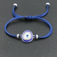 Cubic Zirconia Evil Eye Bracelet For Men Women Fashion Big Eye Red Rope Thread Women Bracelet Friendship Bracelet Jewelry Gift Charms and Charm Bracel