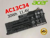 ACER แบตเตอรี่ AC13C34 ของแท้ (สำหรับ Aspire E-11 E3-111 E3-112 ES1-111 V3-111 V3-112 V5-122P V5-132 V5-132P) ACER Battery Notebook แบตเตอรี่โน๊ตบุ๊ค เอเซอร์