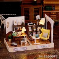 Diy Doll House Furniture Miniature Wooden Dollhouse Toys for Children Birthday Christmas New Year Gift Gifts QT031