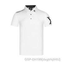 Mizuno FootJoy PEARLY GATES DESCENTE J. LINDEBERG Titleist เสื้อยืดแขนสั้นของผู้ชาย Callaway1 PING1ว่าเสื้อตัวบนใส่ไปสนามกอล์ฟเสื้อยืดผู้ชายแขนสั้นของกางเกงเล่นกอล์ฟกีฬาและพักผ่อนเข้ากับทุกชุดผ้าเจอร์ซีย์ยืดหยุ่นแห้งเร็วเสื้อโปโลกอล์ฟโปโลผู้ชาย