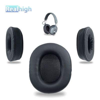 Realhigh แผ่นรองหูฟังสำรองสำหรับหูฟัง RP-HTX7,แผ่นรองหูฟังโฟมจำรูปหนา