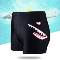 (L-3XL)Men S Shark กางเกงว่ายน้ำแน่นแห้งเร็วยืดหยุ่นสูงกางเกงว่ายน้ำชายหาดน้ำพุร้อนชุดว่ายน้ำวัยรุ่นชุดว่ายน้ำ