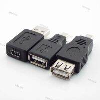 USB 2.0 A Female Male To Mini B 5-Pin Female/Male Connector Adapter For Mini Type-A B Jack Splitter OTG Converter WDAGTH