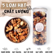 MIXED NUTS OLA GRANOLA - HỖN HỢP 5 LOẠI HẠT DINH DƯỠNG 500GR