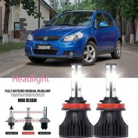 ไฟหน้ารถยนต์ LED LAI 40w 6000k สีขาว สําหรับ SUZUKI SX4 (EY GY) 2010-2023