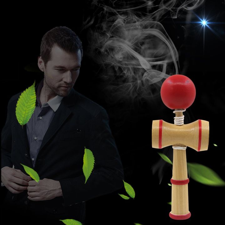 ขายร้อนขนาดกลางเด็ก-kendama-ออกกำลังกายบอลไม้เกมทักษะประสานงานของเล่น