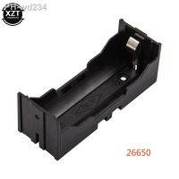 26650 Battery Holder Battery Storage Case Box ABS Black Power For 26650 3.7V Lithium Battery
